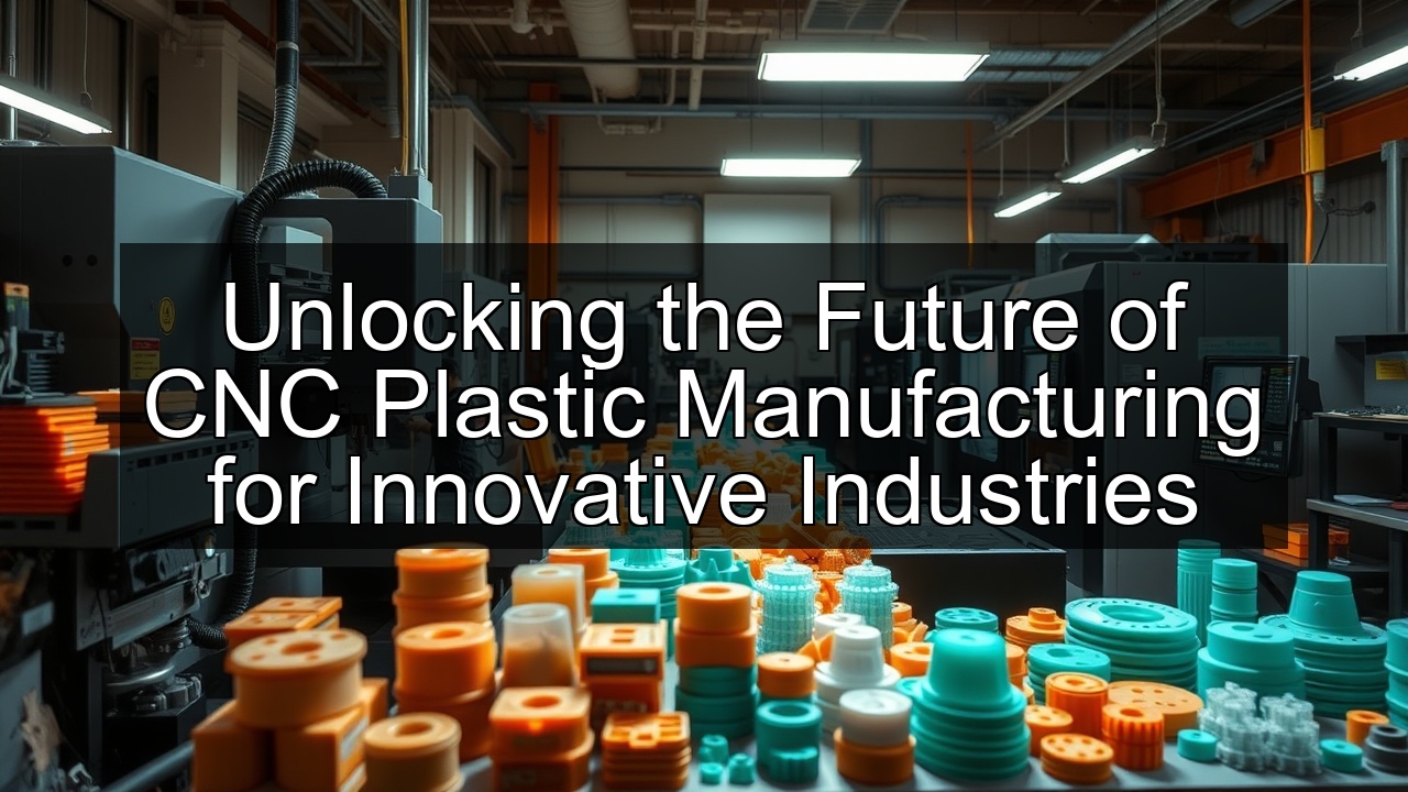 machined plastic components cnc plastic manufacturing