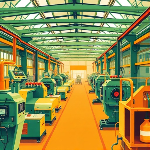 manufacturing plant blow molded products telecomm customized blow molding plant