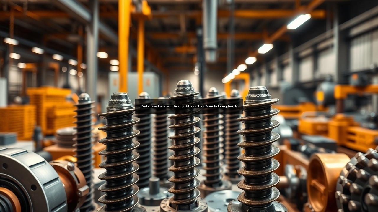 screw custom feed screws juice custom feed manufacturing