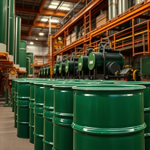 polyethylene indicator bucket level tank