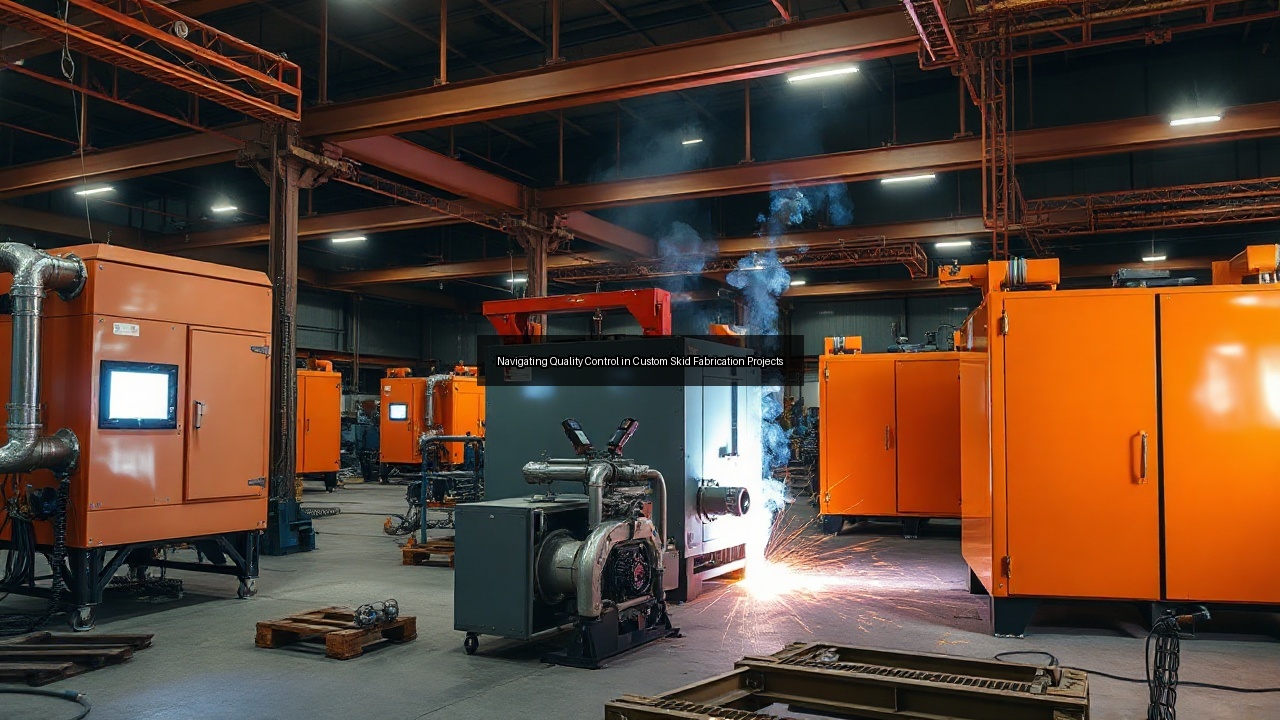 quality assurance skid fabricator modular skid skid fabrication welding fabrication